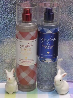 Bath & Body Works Gingham Love & Gingham Fine Fragrance Mist Set NEW